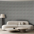 Timeless Penta Lily Glass Mosaic Tile