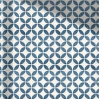 Timeless Penta Lily Glass Mosaic Tile
