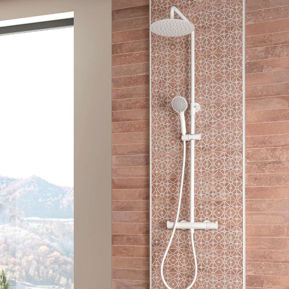 Rose Decor Matte Porcelain Tile | 6” x 12”