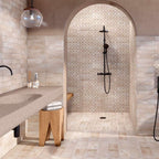 6"x12" White Porcelain Matte Tile