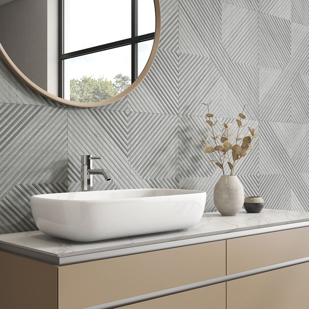 Wood Story 24"x24" Porcelain Matte Tile